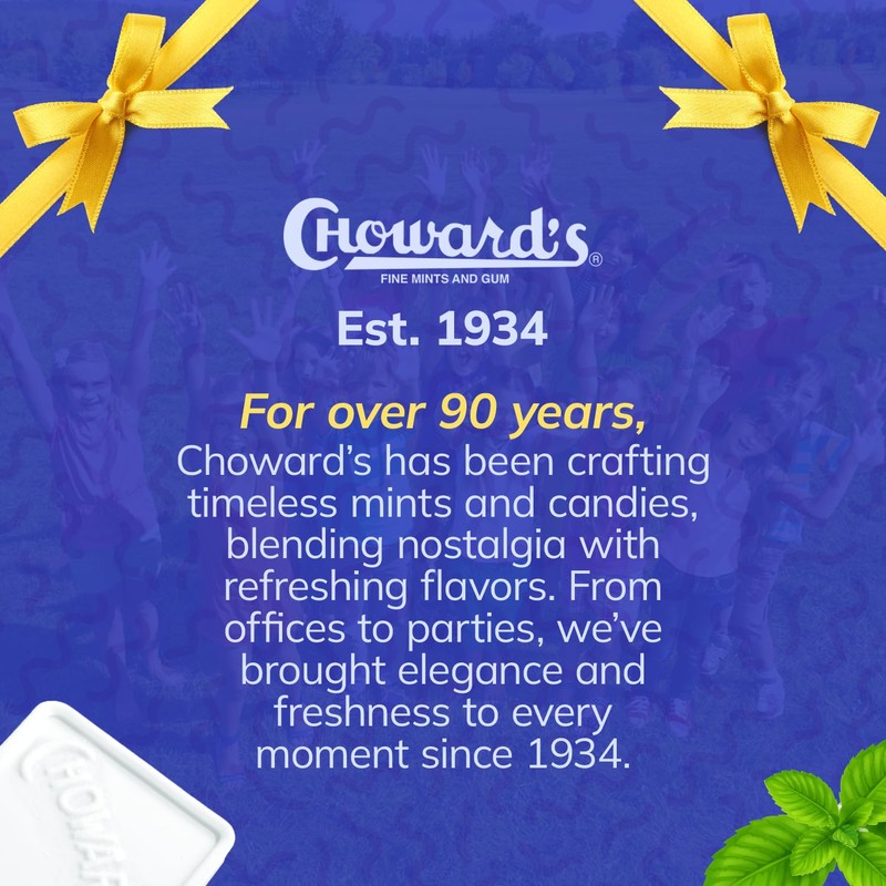Choward's Peppermint Candy | Bold Aromatic Flavor | Perfect for