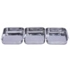 Maximex Breading Set Stainless Steel 3-Piece Set - 3-Piece Stainless