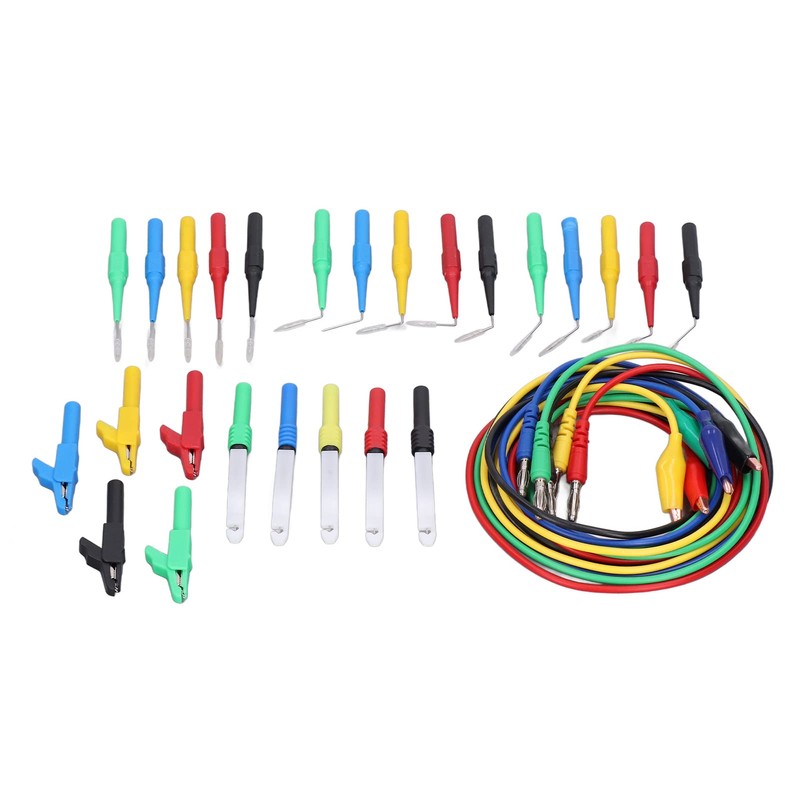 Banana Plug Test Leads Kit Back-Probe Kit,Back Probe Kit 90°135°180°Back