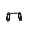 RiderVibe Thick Leather Carry Strap Blanket Holder for Motorcycle Picnic