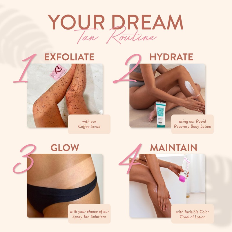 MineTan Spray Tan Solution | Perfect Bride Sunless Tanning Solution