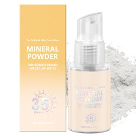 Sonnenschutz Kopfhaut Haare Uv Schutz Haare Mineralische Sonnencreme Mineral Sunscreen Powder Mineral Sonnenschutz Setting Scalp Sunscreen Powder Spf 35 Pa++ Uv Protection NatüRlich Matt