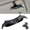 RANGUOWEN Bat Wing Shaped Sunglasses Holders for Car, Visor Accessories,