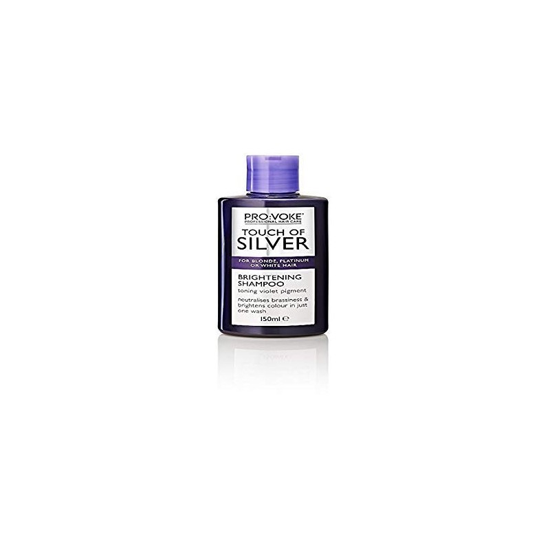 THREE PACKS of Provoke Touch of Silver Brightening Shampoo 150ml