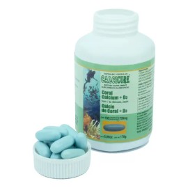 Calcio Coral Okinawa Vitamina D3 Calcicure 100 Capsulas