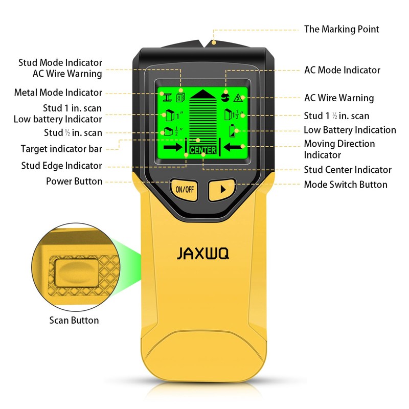 Stud Finder Wall Scanner - 5 in 1 Stud Finder