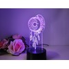 Optechvisual Dream Catcher with Moon as Night Light Sleeping Light