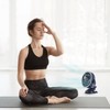 Edge by Body Code Portable Quiet Clip-On Fan with 5