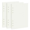 PALUDO 3 Pack A5 Dotted Refills Paper, 135 Sheets/270 Pages