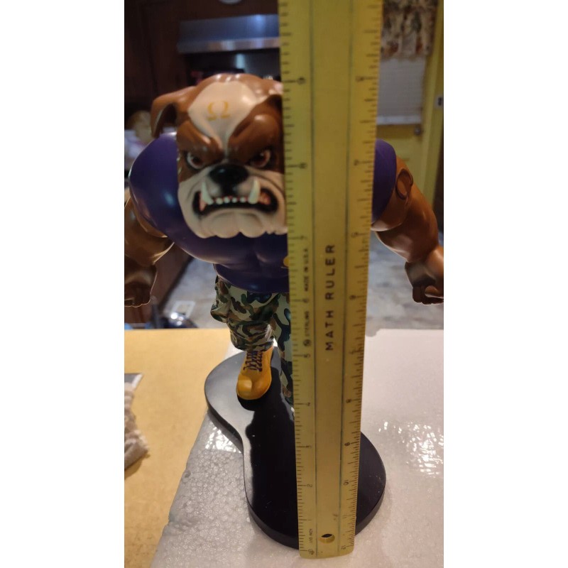 Omega psi phi Dog figurine