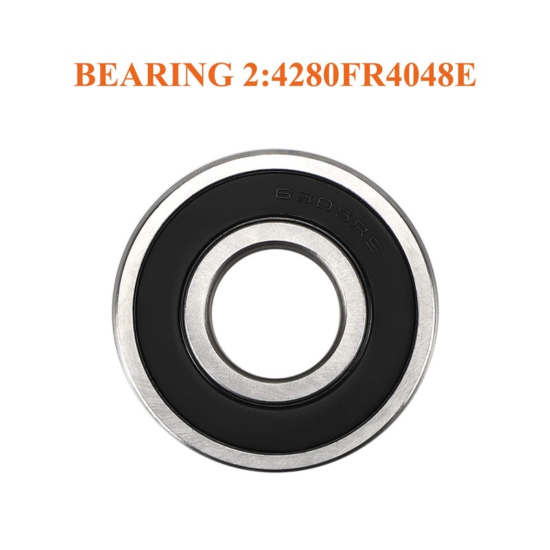 Front Load Washer Tub Bearings and Seal Kit for LG