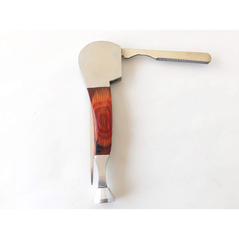 [Smoking Equipment Specialty Kemuriya] Wooden Smoking Equipment Companion Tamper Reamer