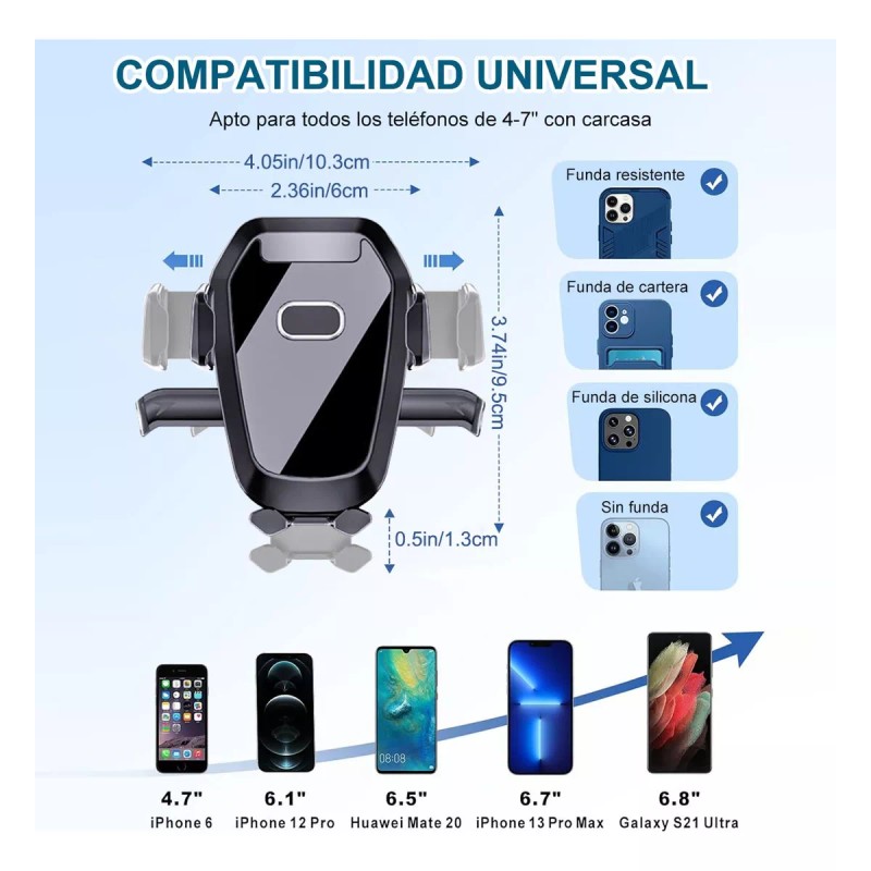 Sdlogal Soporte Celular Auto Tablero Teléfono Coche Estable