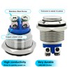 MAEZOE 3 PCS 16MM Momentary Push Button Switch, UL Certification