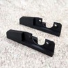 ULEIVA Window Lock Pack of 2 Black Burglary Protection Compatible