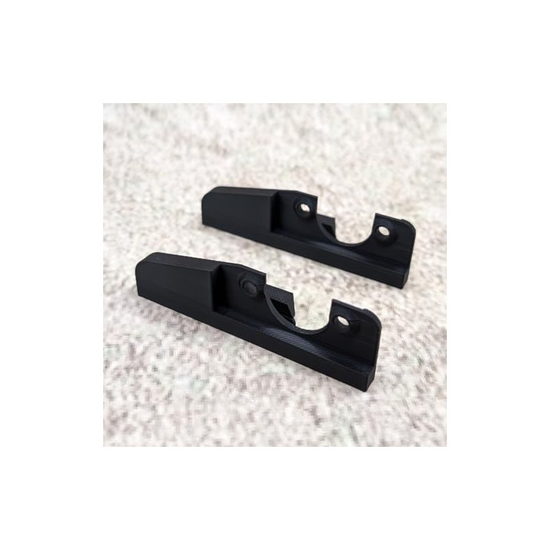 ULEIVA Window Lock Pack of 2 Black Burglary Protection Compatible