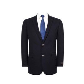 AMY ZHU Men’s Classic fit Blazer Stretch Sport Coat 2 Button Suit Jacket for Business,Regular and Big & Tall Navy
