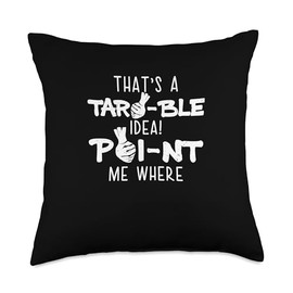 That's A Taroble Idea Point Me Where For Hawaiian Poi Lovers Throw Pillow