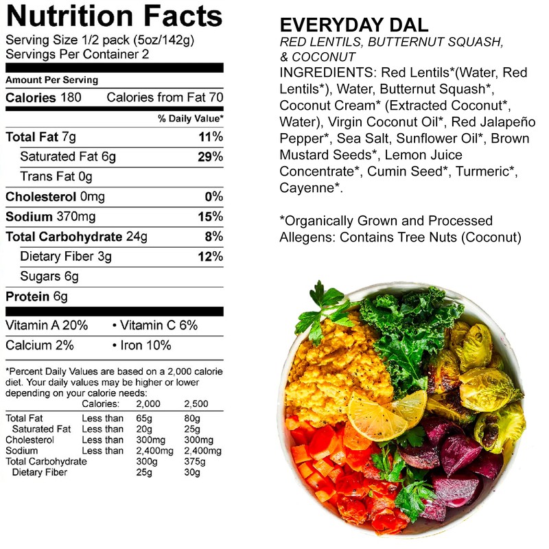 Maya Kaimal - Organic Indian Everyday Dal - Red Lentil