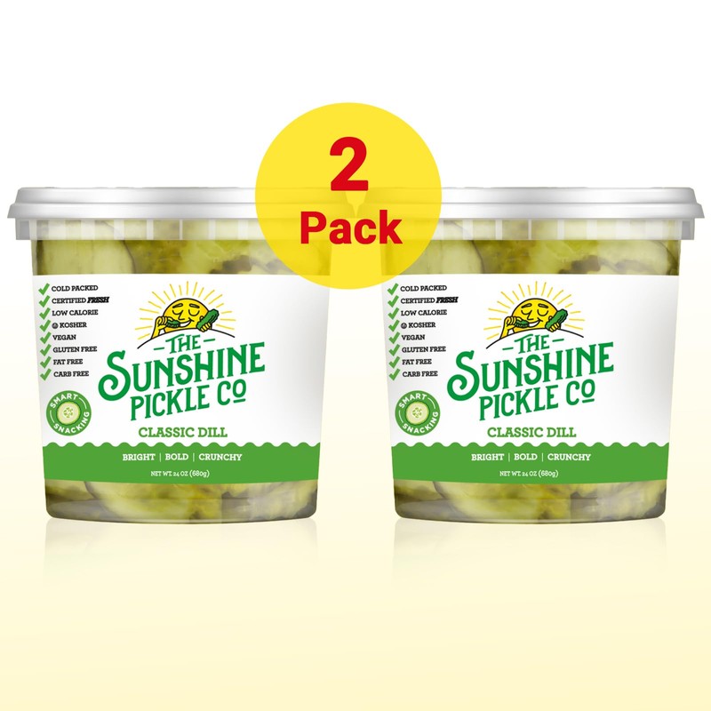Florida's Favourite Snacking Pickle by The Sunshine Pickle Co -