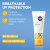 NIVEA SUN Breathable UV Face Anti-Age Q10 SPF 50+ (40ml),