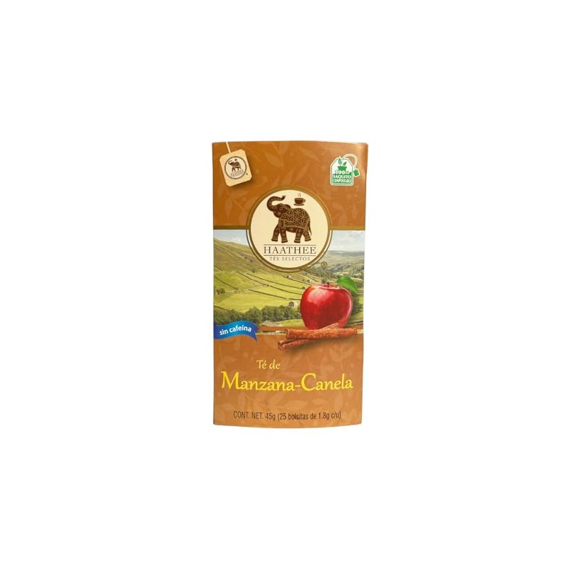 Té herbal Haathee Selecto Manzana-Canela (Pack de 6 cajitas)