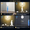 DiCUNO Radar Motion Sensor Light Bulbs Outdoor, 12W (100W Equivalent),
