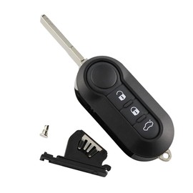 Car Key Shell Remote Key Punto Button Smart Remote Key Shell Case Fob for Fiat 500 Panda Punto Bravo Ducato Smart Fob Card Cover