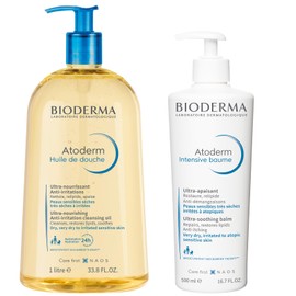 Bioderma. Atoderm Aceite ducha 1L  Bioderma. Atoderm Intensive Balsamo 500ml piel muy seca sensible