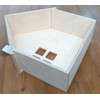 Chirpy & Goose House Shaped Wooden Wall Shelf, 22cm x