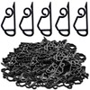 200 Pcs Christmas Light Clips Hanging Gutter Hooks for Outdoor