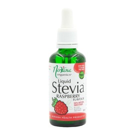 Nirvana Organics Raspberry Flavour Stevia Liquid 50 ml