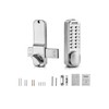 VEVOR Mechanical Keyless Entry Door Lock, 14 Key Door Lock,