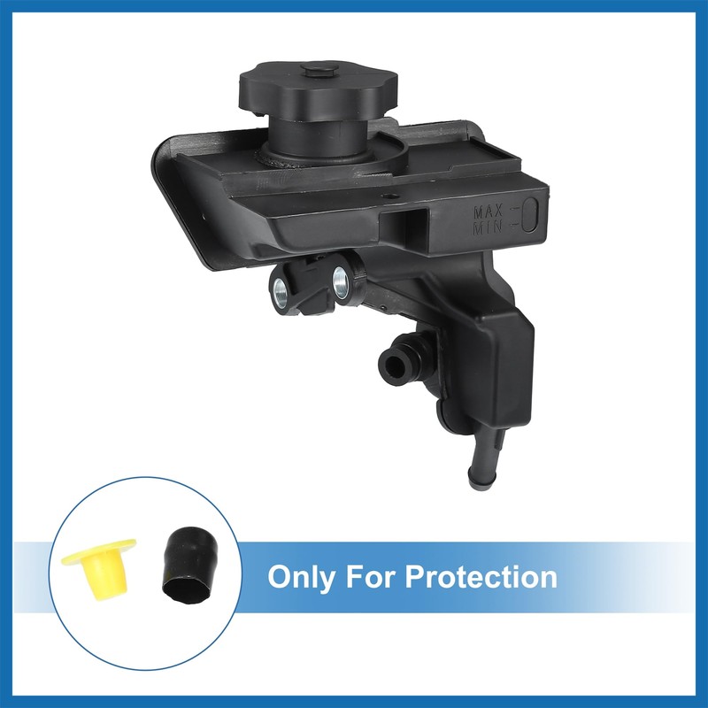 A ABSOPRO Power Steering Reservoir Tank with Cap for Ford