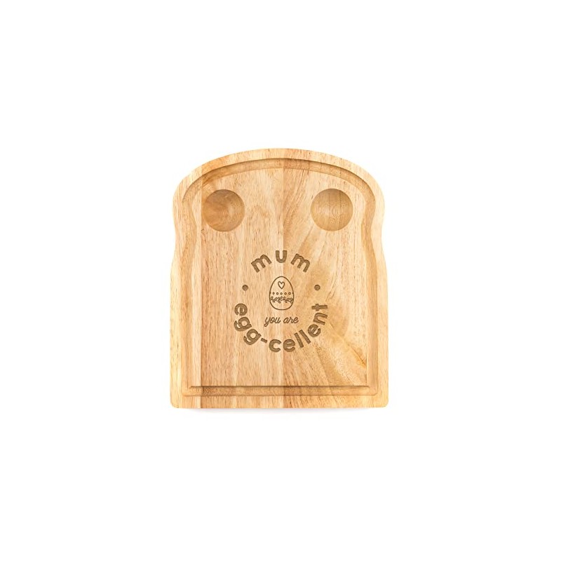 Engraved Egg Board - 'Mum You are Egg-cellent' Egg Holder