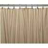 Dependable Industries inc. Essentials Magnetized Bathroom Shower Curtain Liner 70"