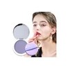 Polvo Matificado Cremoso Lavanda Maquillaje Mate Candy F Tono Morado