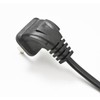 Elbow 90 Degree Angle 18AWG 2 Prong Replacement Cord Lamp