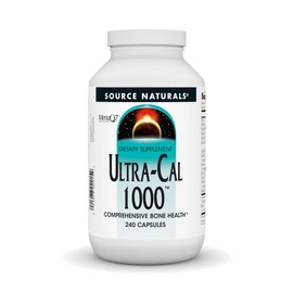 Source Naturals Ultra-Cal 1000, Comprehensive Bone Health* - 120 Capsules