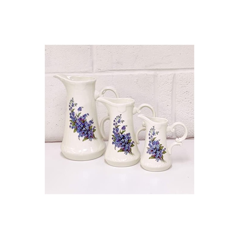 Classic Small Jug - Forget-me-nots Design