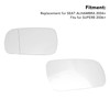 Heated Door Mirror Glass 1J1857521 Side Rearview Wing Mirror Glass
