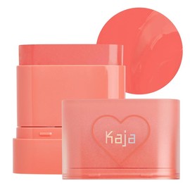KAJA - Dewy Bar Cheek and Lip Multi Balm, Hydrating, Lightweight and Buildable with Vitamin C and Hyaluronic Acid   Skincare Comfort - Color: Peach Cobbler