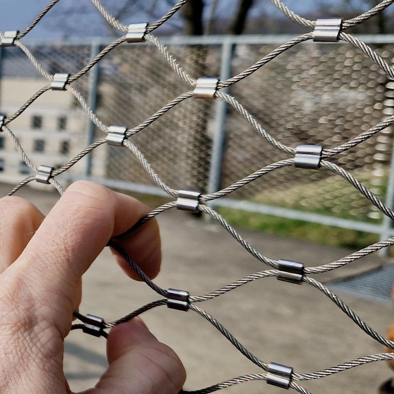 sourcing map 66FT Stainless Steel Cable Railing Kit, 1/8" Vinyl