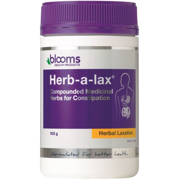 3 x 100g Blooms Herb a lax 300g ( Herbal laxative - for constipation )