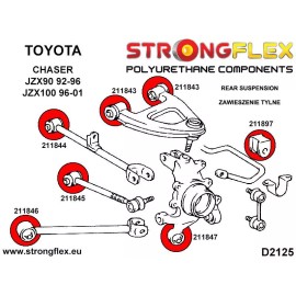 Strongflex PU Rear Track Control Arm Inner Bushing 211844B fits Toyota Chaser JZX90, JZX100