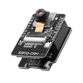 ESP32-CAM, QIQIAZI ESP32 CAM MB WiFi/Bluetooth Development Board Dual Core ESP32-CAM-CM Module with Camera OV2640, TF, Micro USB, Compatible with Arduino