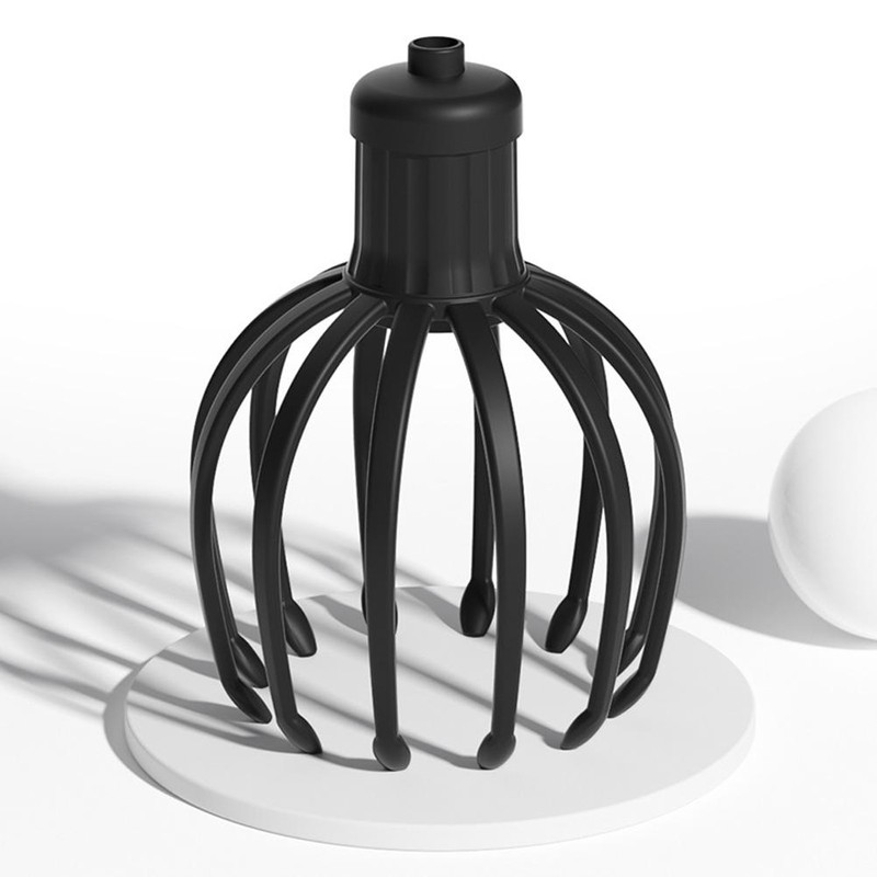 Electric Octopus Claw Scalp Massager Hands Free Head Scratcher Relaxing