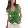 Yousify Womens Spring Fashion 2025 Tank Tops Casual Summer Green