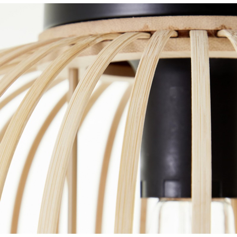 Lightbox Ceiling Light with Bamboo Grid - Ceiling Light Diameter