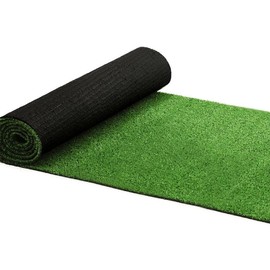 SHNOSU Artificial Grass Turf 0.4 Inch 4FTX9FT Synthetic Grass Mat Fake Grass Indoor Outdoor Rug Grass Carpet Custom Sized for Garden Lawn Landscape Balcony